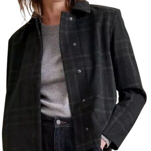 EUC Banana Republic Short Plaid Jacket